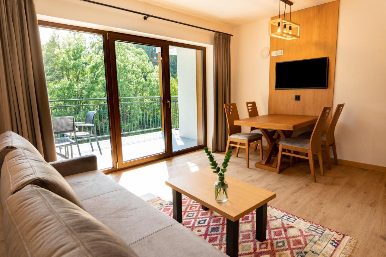 Apartamenty Mariza Szczawnica Jaworki: Mountain Retreat with Heated Pool & Sauna Exterior photo